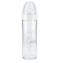 NUK plastična flašica First Choise + New Classic 0-6m 240ml