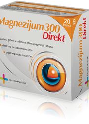 Magnezijum 300 Direkt oblik, sadrži 300mg magnezijum-oksida - magnezijum za trudnice