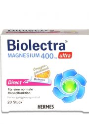 Biolectra Magnesium obezbeđuje dodatni unos magnezijuma u slučaju povećane potrebe orgnizma koja se javlja kod mladih, trudnica, dojilja i starijih osoba