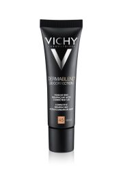 Vichy DERMABLEND 3D tečni puder 45 za lepotu osetljive masne kože lica sklone aknama, vidno umanjuje nesavršenosti.