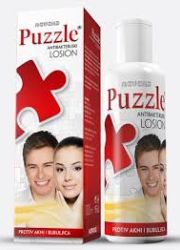 Puzzle antibakteriski losion 100ml, za negu lica. Potpuni tretman, osveženje i dubinska nega masne i problematične kože sklone pojavi akni i bubuljica.