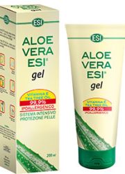 Aloe vera ESI gel 100ml, hipoalergijski gel za negu kože, sa alojom, uljem čajevca i vitaminom E. Pogodan nakon ujeda komaraca i upale nakon sunčanja.