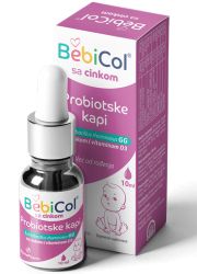 Bebicol probiotske kapi sa cinkom i vitaminom D3 10ml - imunitet kod dece