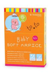 TOSAMA TO.TO Baby soft suve krpice 50 komada - krpice za bebe