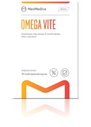 Omega 3 Vite MaxMedica je potpuno prirodan preparat  koji sadži esencijalne masne kiseline iz ribljeg ulja