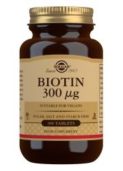 Solgar Biotin 300mcg 100 tableta - vitamini za kozu, kosu i nokte