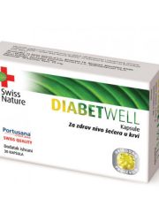 DIABETWELL 30 kapsula prirodna pomoć u regulaciji šećera.