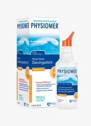 Physiomer hypertonic sprej 135 ml pročišćava nos i omogućava ponovno uspostavljanje nazalnog disanja sa nijednom neželjenom reakcijom