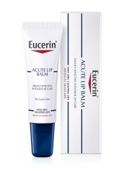 Eucerin Acute Lip Balm 10ml balzam za ekstra suve usne namenjen je za visokoefikasnu i intenzivnu negu i lepotu izrazito suvih i ispucalih usana.