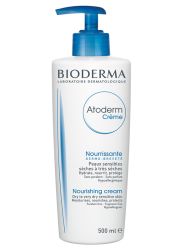 Bioderma ATODERM 500ml krema namenjena je za negu i zaštitu suve i osetljive kože. Bezbedno za bebe, decu, i odrasle. Ne sadrži parfeme i parabene.