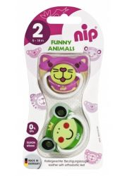 NIP varalica Fanny animals, silikon 5-18m - varalice za bebe