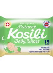 Kosili All Natural vlažne maramice 15kom - vlazne maramice za bebu