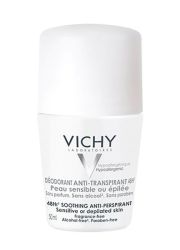 Vichy Roll-on dezodorans sa antiperspirantnom zaštitom za osetljivu ili depiliranu kožu