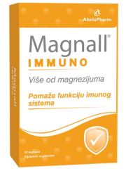 Magnall® Immuno kao formulacija magnezijuma i cinka, pomaže organizmu u održavanju normalne funkcije imunog sistema, održavanju zdrave funkcije mišića