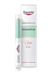 Eucerin DermoPURE Cover stick 2.5ml, za negu masne i problematične kože lica. Korektor koji sa salicilnom kiselinom prekriva i isušuje bubuljice i akne.