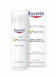 Eucerin Q10 Active 50ml dnevna Anti-age krema za negu lica, namenjena za normalnu i kombinovanu kožu. Daje koži elastičnost, regeneriše kožu i smanjuje bore.