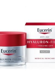 Eucerin Anti-age Hyaluron-filler+volume-lift NIGHT 50ml, za negu lica, noćna krema za sve tipove kože, namenjena je obnavljanju kontura kože lica.