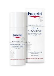 Eucerin Ultra SENSITIVE,50ml, za negu kože. Krema za suvu kožu namenjena za preosetljivu suvu kožu lica, vrata i dekoltea. Koristi se kao dnevna ili noćna krema