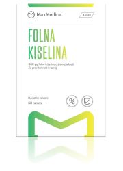 Folna kiselina 400mcg MaxMedica - protiv anemije