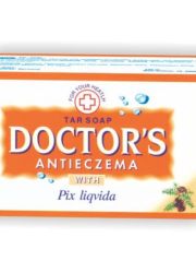 DOCTOR`S Antieczema sapun,100g, za negu i regeneraciju iritirane kože i dermatitisa. Preporučuje se kod peruti, akni, psorijaze, ekcema.