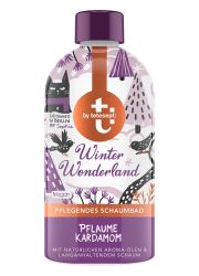 TETESEPT Winter Wonderland 420ml penušava kupka za telo sa prirodnim etarskim uljima kardamoma i ekstraktom šljive.Za negu tela,daje koži sjaj i mekoću.