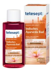 TETESEPT Indisches Ayurveda 125ml visoko koncentrovana kupka za telo na bazi lotosa,jasmina i bagremovog ulja.Za negu tela za opuštanje i osećaj mekane kože.