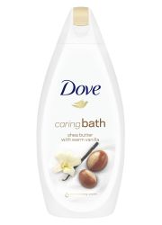 Dove CaringBath 700ml kupka za telo sa shea puterom i toplom vanilom neguje i obavija vašu kožu tela mekoćom uz prijatan, osvežavajući osećaj.