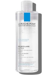 La Roche-Posay, 400ml ULTRA miceralna voda namenjena nezi i čišćenju osetljive kože lica. Izvrsno uklanja šminku i nečistoće i pruža osećaj svežine.