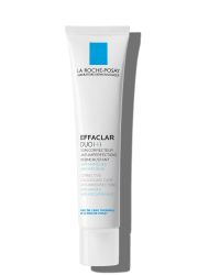 La Roche-Posay Effaclar Duo(+) Unifiant 40 ml gel-krem za negu lica za masne i problematične kože sa pojačanom efikasnosti protiv akni, bubuljica i fleka.