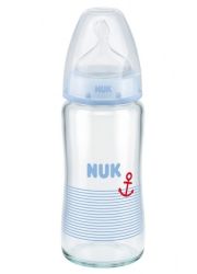 NUK flašica First Choice + staklena 240ml - flasice za bebe