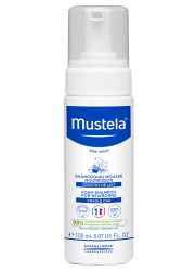 Mustela pena šampon za temenjaču 150ml - bezbedno za preventivno rodjene bebe - kupanje beba