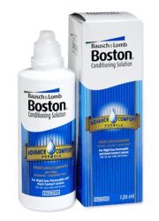 Boston Advance conditioning solution rastvor za čuvanje gaspropustljivih i tvrdih kontaktnih sočiva. Rastvor ima 120ml i služi da se sočiva čuvaju u toku noći.