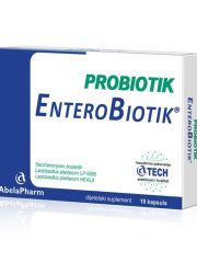 Enterobiotik probiotik kapsule su dijetski suplement, koji u som sastavu sadrži 2 soja probiotskih bakterija i probiotskog kvasca