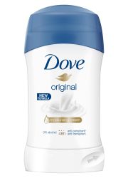 Dove deo stick original predstavlja efikasno sredstvo za sprečavanje prekomernog znojenja i neutralisanje neprijatnog mirisa