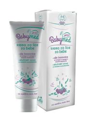 BabyMed krema za lice, za bebe, hidrira suvu i iritiranu kožu, 50ml