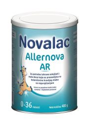 Novalac Allernova AR je hrana za posebne medicinske namene. Namenjena je deci preosetljivoj na proteine kravljeg mleka.