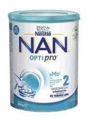 Néstle NAN 2 Optipro je adaptirana mlečna formula odojčad od 6. do 12. meseca sa dodatkom kulture Bifidobacterium lactis