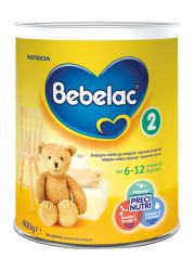 Bebelac 2, adaptirano mleko, namenjeno za bebe od 6. meseca života, obogaćeno prebioticima, gvožđem, vitaminom D i kalcijumom.