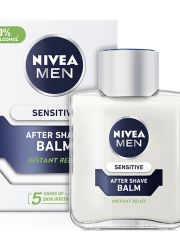 Nivea balsam posle brijanja sensitive 100ml namenjen za osetljivu kožu bez alkohola, sa kamilicom, vitamin E i provitamin B5 online prodaja - Apoteka Živanović.