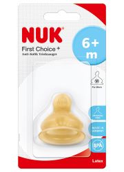 NUK cucla First Choice+ kaučuk 6m+