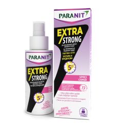Paranit Extra Strong sprej 100% efikasan u istrebljenju vaški za samo 5 minuta i gnjida za 10 minuta. Štiti kosu od vaški naredna 72h. Pakovanje 100ml + češalj.