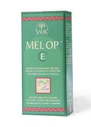 Mel-op E Šaljić melem 200 ml,  je posebno namenjen melem za otklanjanje ožiljaka, keloida i posledica od opekotina.