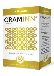 Graminn® u pakovanju od 60 kapsula je prirodni proizvod koji doprinosi očuvanju prostate i celog urinarnog sistema.