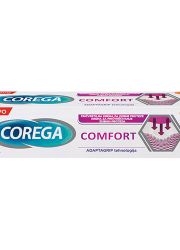 Corega Comfort 40gr, je krema za pričvršćivanje proteza koja se pretvara u gel koji pomaže da se obezbedi celodnevni zaštitni i umijurući sloj na desni.