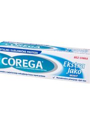 Corega extra strong sa ukusom mente u pakovanju od 40gr je krema za pričvršćivanje zubne proteze. Primenljiva je za totalne i parvijalne proteze.