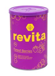 Revita Fe Forest Berries  je dodatak ishrani napravljen na bazi liofiliziranog matičnog mleča, dvovalentnog helatnog gvožđa i vitamina C. U velikoj ambalaži od 1kg.