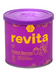 Revita Fe Forest Berries  je dodatak ishrani napravljen na bazi liofiliziranog matičnog mleča, dvovalentnog helatnog gvožđa i vitamina C. U manjoj ambalaži od 454g.