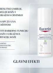 Eucerin AntiREDNESS dnevna krema protiv crvenila sa zelenim pigmentima šifra:69743