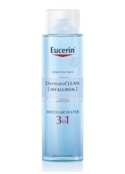 Eucerin DermatoCLEAN 3u1 micelarni rastvor 200ml micelarni fluid namenjen je za negu čišćenje svih tipova kože lica. Koristi se za skidanje šminke i kao tonik.