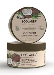 Ecolatier krema za telo - Nutririon & Recovery Organic Coconut 250ml